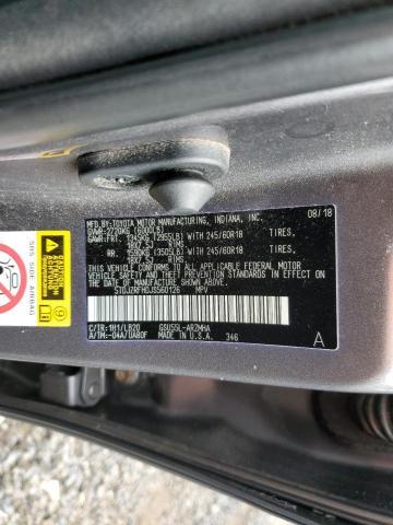 5TDJZRFH0JS560126 - 2018 TOYOTA HIGHLANDER SE Grau Foto 13