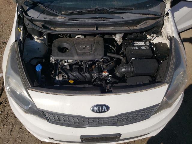 KNADM4A31H6026621 - 2017 KIA RIO LX WHITE photo 11