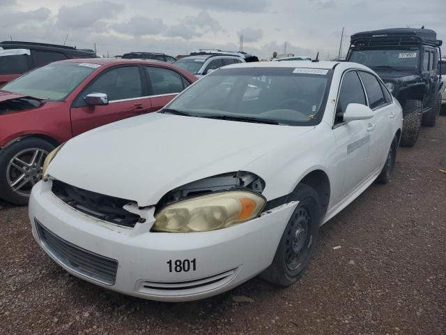 2G1WD5EM2A1157065 - 2010 CHEVROLET IMPALA POLICE WHITE photo 1