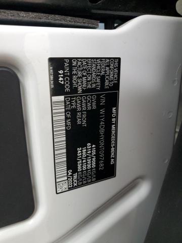 W1Y4DBHY0NT097682 - 2022 MERCEDES-BENZ SPRINTER 2500 WHITE photo 14