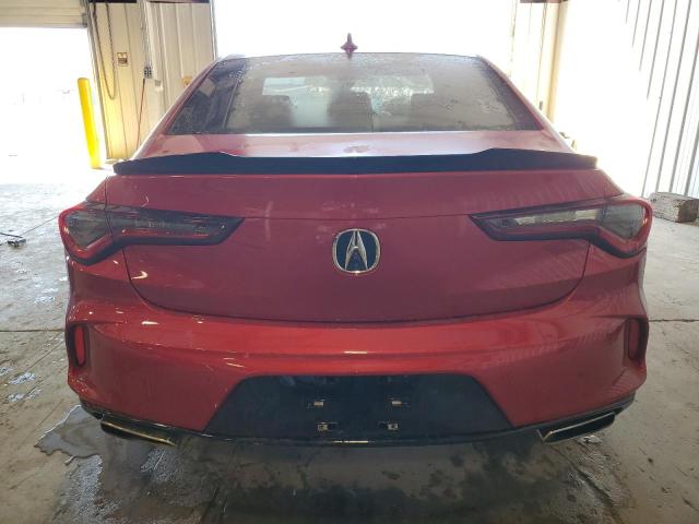 19UUB6F56MA006470 - 2021 ACURA TLX TECH A წითელი ფოტო 6
