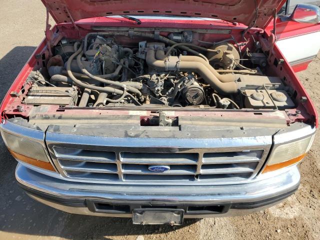 1FTHX25G3SKB41765 - 1995 FORD F250 RED photo 11