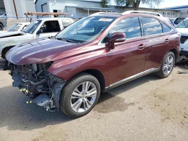 2T2BC1BA0FC005057 - 2015 LEXUS RX 450H BURGUNDY photo 1