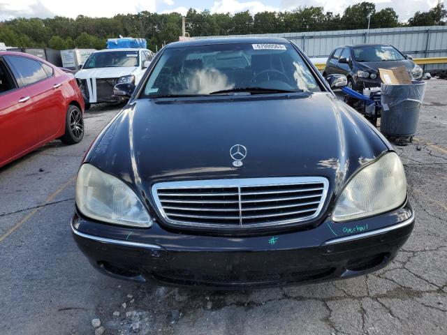 WDBNG70J2YA070073 - 2000 MERCEDES-BENZ S 430 BLACK photo 5