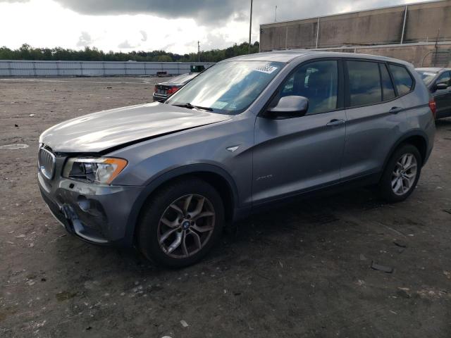 5UXWX7C57BL732499 - 2011 BMW X3 XDRIVE35I GRAY photo 1