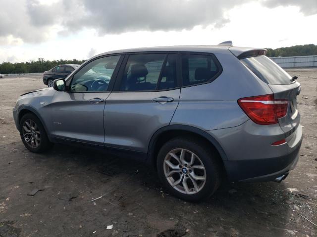 5UXWX7C57BL732499 - 2011 BMW X3 XDRIVE35I GRAY photo 2