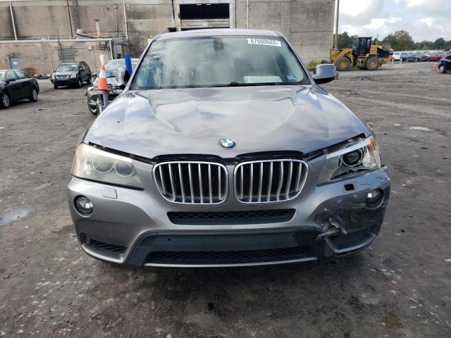 5UXWX7C57BL732499 - 2011 BMW X3 XDRIVE35I GRAY photo 5