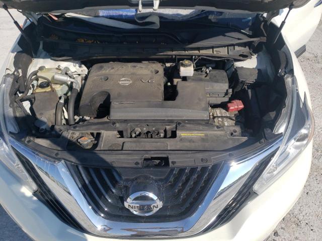 5N1AZ2MH1GN129427 - 2016 NISSAN MURANO S WHITE photo 12