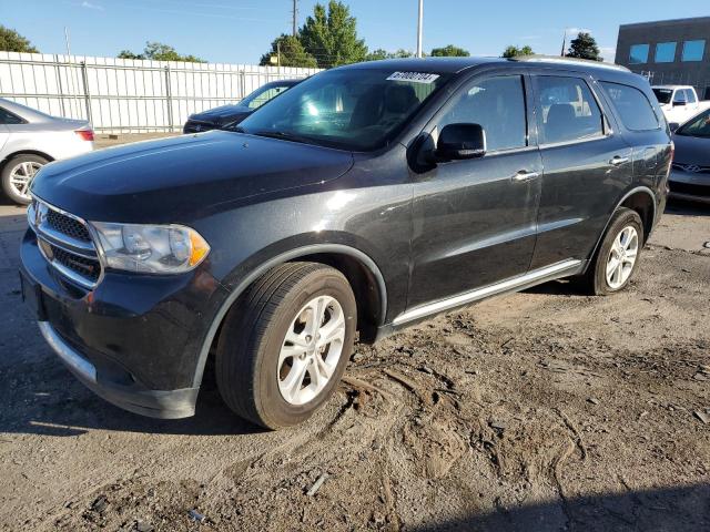 1C4RDJDG1DC547842 - 2013 DODGE DURANGO CREW CHARCOAL photo 1