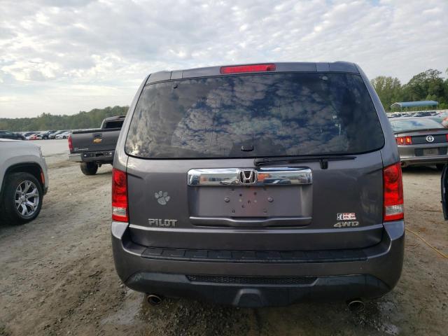 5FNYF4H58FB026381 - 2015 HONDA PILOT EXL SILVER photo 6