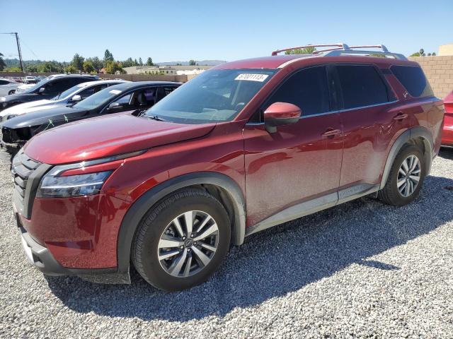 5N1DR3CA2PC258635 - 2023 NISSAN PATHFINDER SL BURGUNDY photo 1