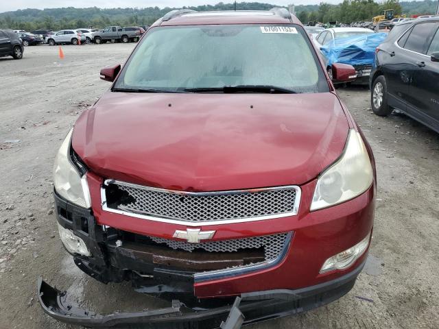 1GNLRHED3AS117047 - 2010 CHEVROLET TRAVERSE LTZ MAROON photo 5