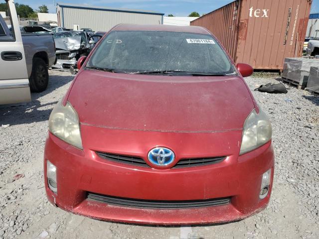 JTDKN3DU2B1416718 - 2011 TOYOTA PRIUS RED photo 5