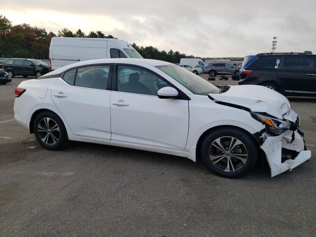 3N1AB8CV4MY274403 - 2021 NISSAN SENTRA SV WHITE photo 4