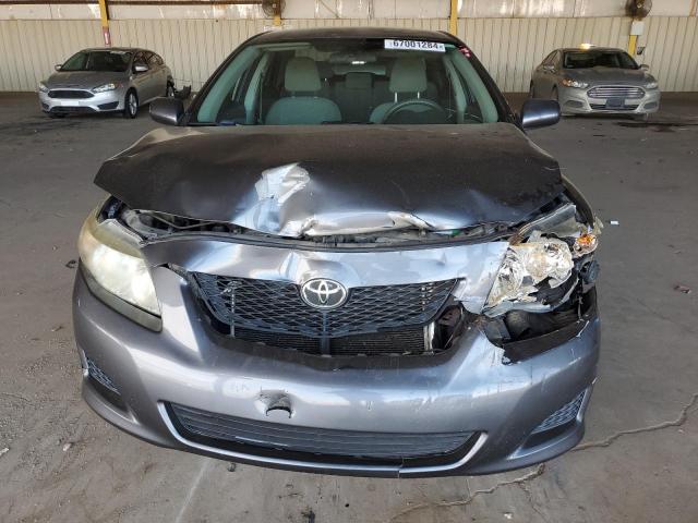 1NXBU4EEXAZ313264 - 2010 TOYOTA COROLLA BASE GRAY photo 5