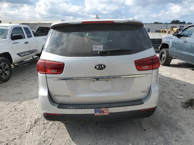 KNDMB5C1XK6510787 - 2019 KIA SEDONA LX SILVER photo 6