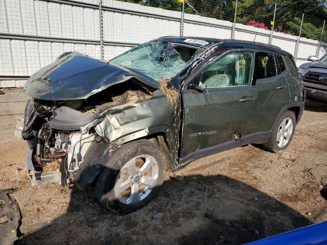 3C4NJCBB4JT140169 - 2018 JEEP COMPASS LATITUDE GREEN photo 1