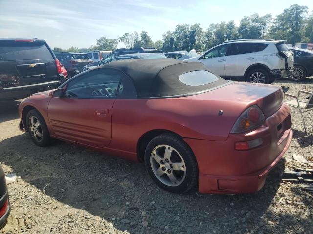 4A3AE45G34E055096 - 2004 MITSUBISHI ECLIPSE SPYDER GS RED photo 2