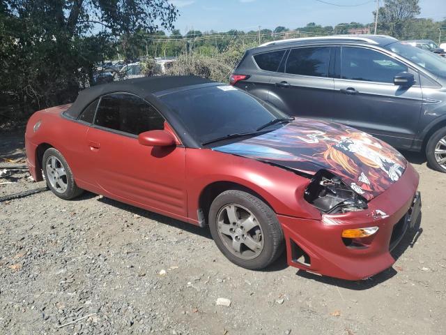 4A3AE45G34E055096 - 2004 MITSUBISHI ECLIPSE SPYDER GS RED photo 4