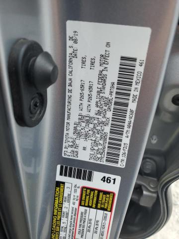 3TMCZ5AN6KM280565 - 2019 TOYOTA TACOMA DOUBLE CAB Сріблястий фото 24