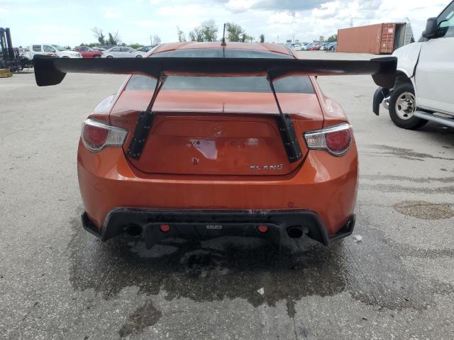 JF1ZNAA13D2712248 - 2013 TOYOTA SCION FR-S 橙色 照片 6
