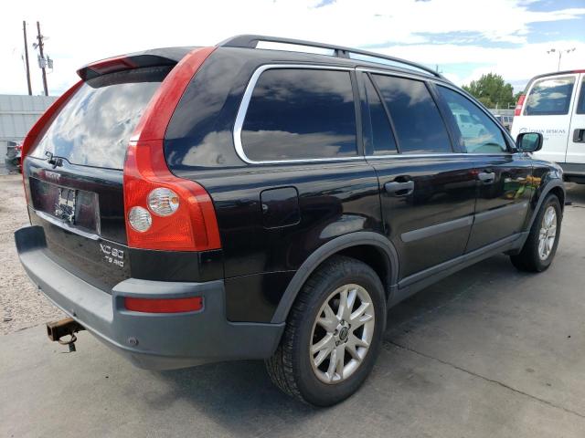 YV1CZ91H941077827 - 2004 VOLVO XC90 T6 BLACK photo 3