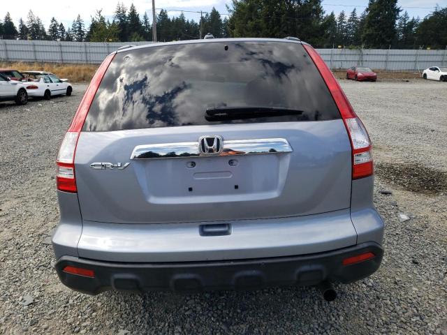 JHLRE38768C038583 - 2008 HONDA CR-V EXL BLUE photo 6