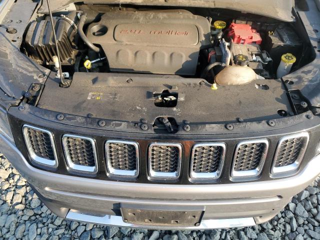 3C4NJDCB8LT153594 - 2020 JEEP COMPASS LIMITED SILVER photo 12