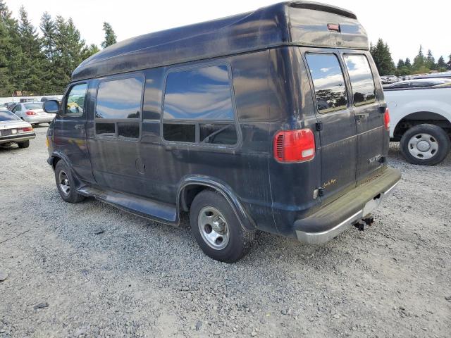 2B6HB11Z9WK111061 - 1998 DODGE RAM VAN B1500 BLACK photo 2