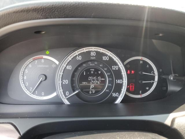 1HGCR2F77GA233821 - 2016 HONDA ACCORD EX BLACK photo 9