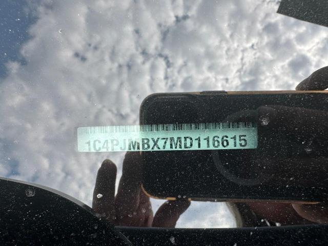 1C4PJMBX7MD116615 - 2021 JEEP CHEROKEE TRAILHAWK 白色 照片 10