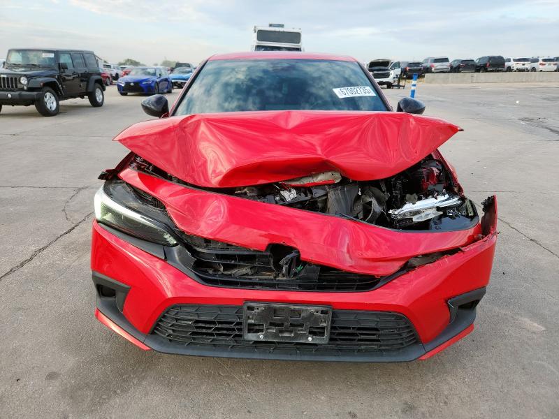 2HGFE2F57PH506040 - 2023 HONDA CIVIC SPORT 红色 照片 5