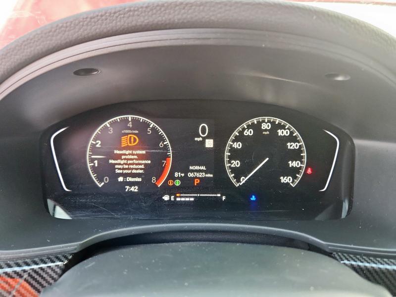 2HGFE2F57PH506040 - 2023 HONDA CIVIC SPORT 红色 照片 9