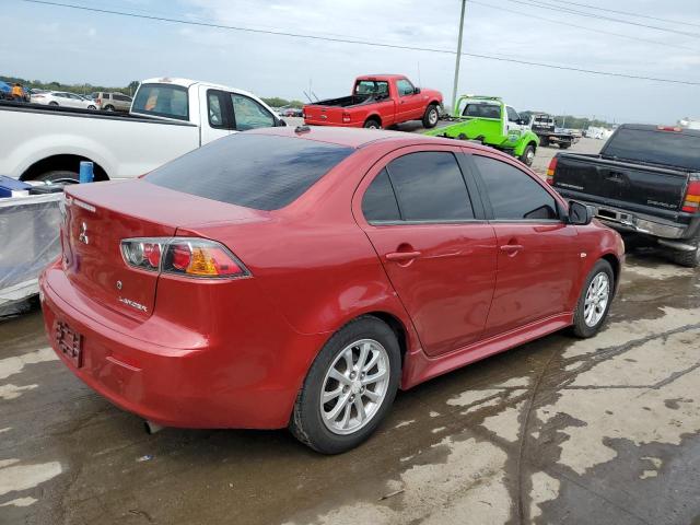 JA32U2FUXEU010715 - 2014 MITSUBISHI LANCER ES/ES SPORT RED photo 3