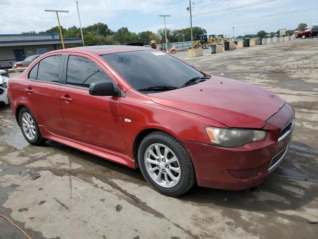 JA32U2FUXEU010715 - 2014 MITSUBISHI LANCER ES/ES SPORT RED photo 4