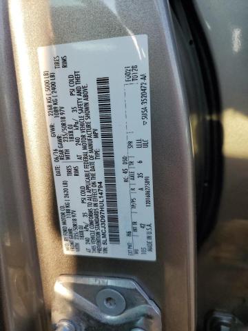 5LMCJ3D97HUL14794 - 2017 LINCOLN MKC RESERVE Gri fotoğraf 13