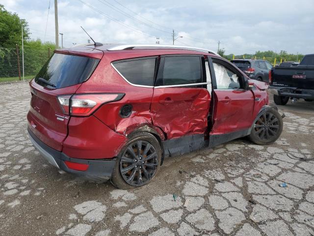 1FMCU0JD5HUE71239 - 2017 FORD ESCAPE TITANIUM ბურგუნდია ფოტო 3