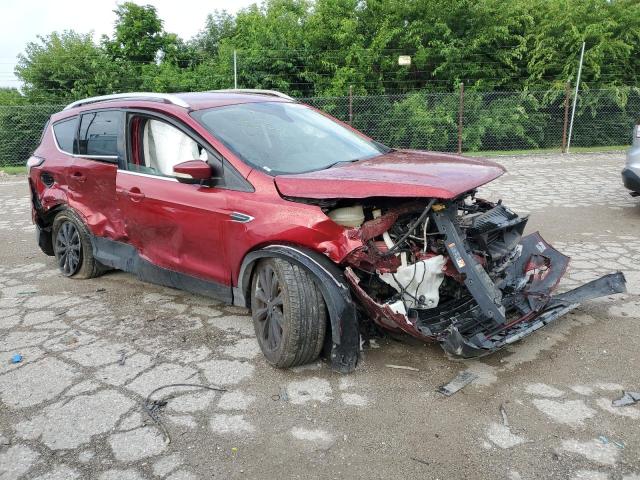 1FMCU0JD5HUE71239 - 2017 FORD ESCAPE TITANIUM ბურგუნდია ფოტო 4