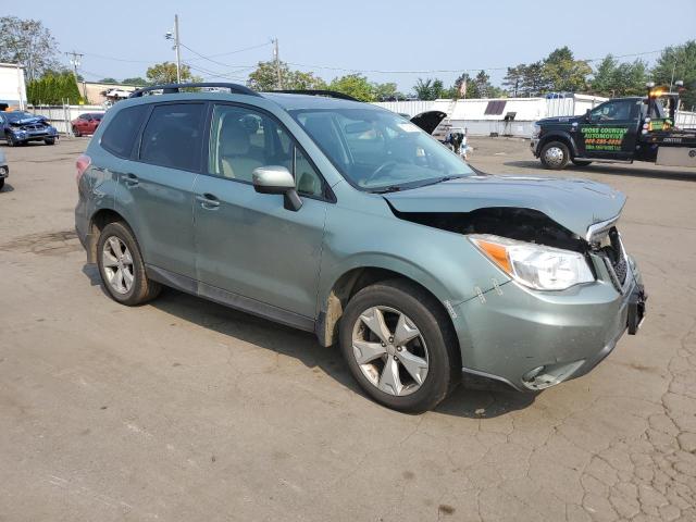 JF2SJADC5FH556977 - 2015 SUBARU FORESTER 2.5I PREMIUM SILVER photo 4