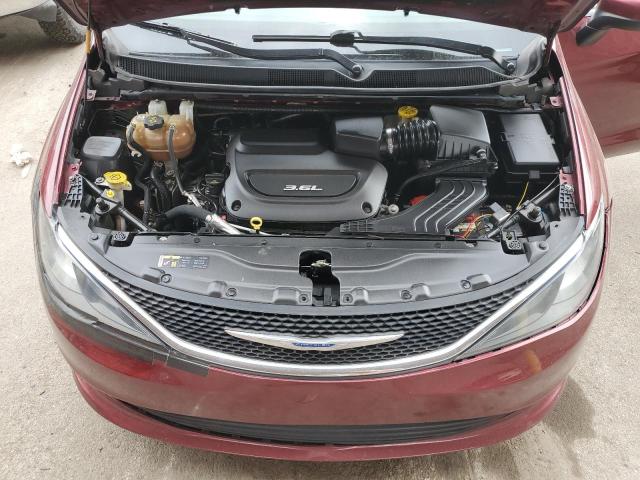 2C4RC1CG5HR608823 - 2017 CHRYSLER PACIFICA LX RED photo 11