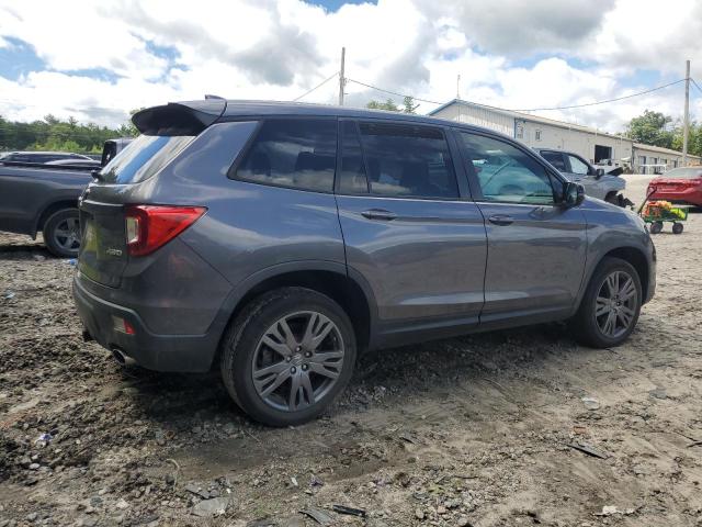 5FNYF8H52KB018049 - 2019 HONDA PASSPORT EXL GRAY photo 3