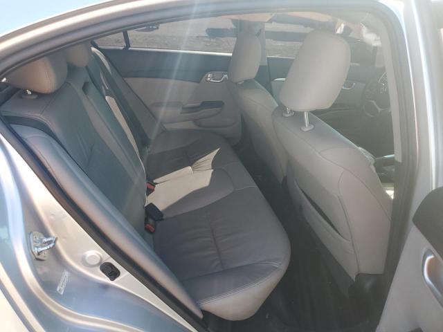 19XFB2F98DE027501 - 2013 HONDA CIVIC EXL 银色 照片 10