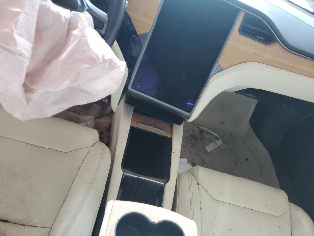 5YJSA1E2XJF264268 - 2018 TESLA MODEL S Синий фото 8