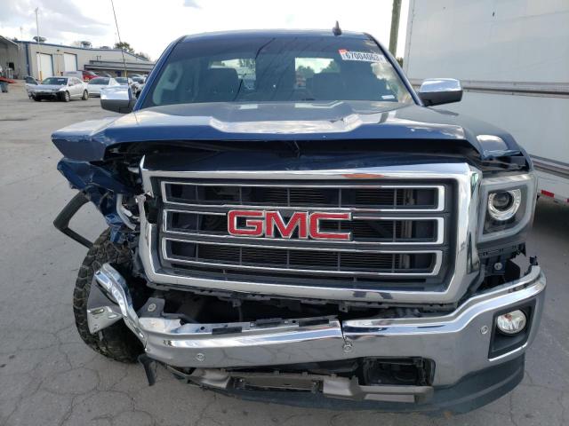 3GTU2VEJXFG490459 - 2015 GMC SIERRA K1500 SLT BLUE photo 5