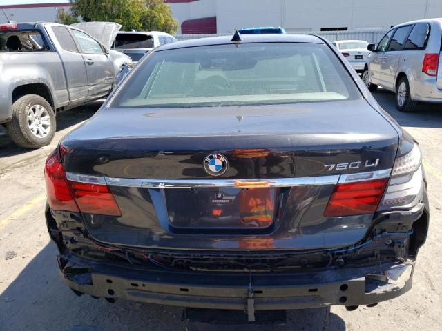 WBAYE8C51DD132951 - 2013 BMW 750 LI BLACK photo 6