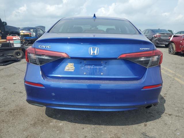 2HGFE2F52NH507836 - 2022 HONDA CIVIC SPORT ლურჯი ფოტო 6