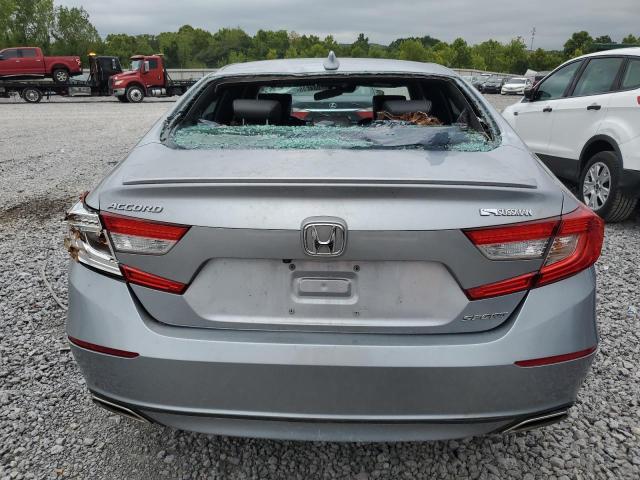 1HGCV1F30KA101818 - 2019 HONDA ACCORD SPORT Srebrny zdjęcie 6