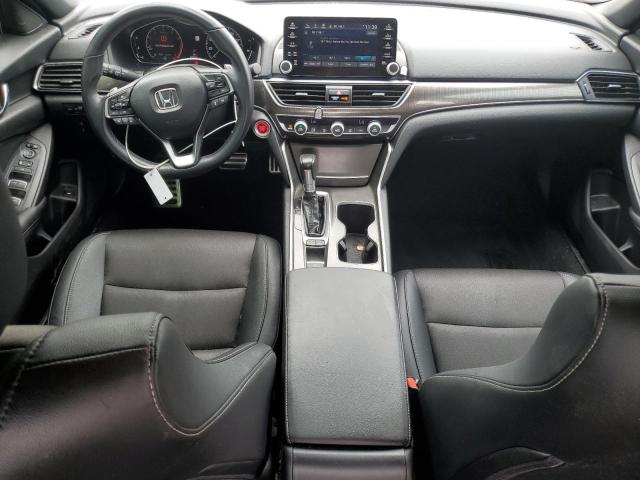 1HGCV1F30KA101818 - 2019 HONDA ACCORD SPORT Srebrny zdjęcie 8