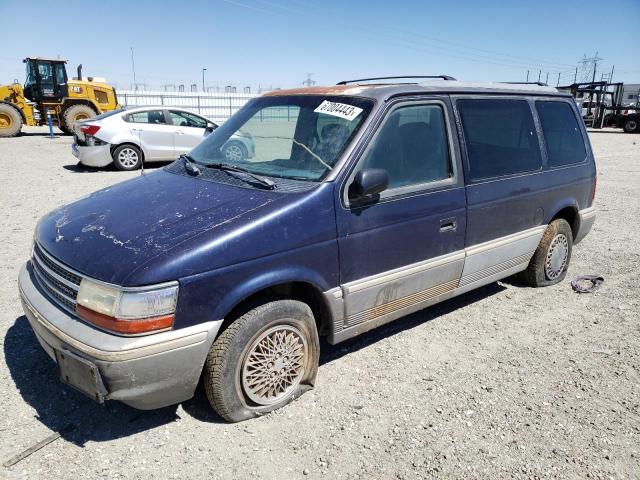 2P4GH55R3PR164348 - 1993 PLYMOUTH VOYAGER LE BLUE photo 1