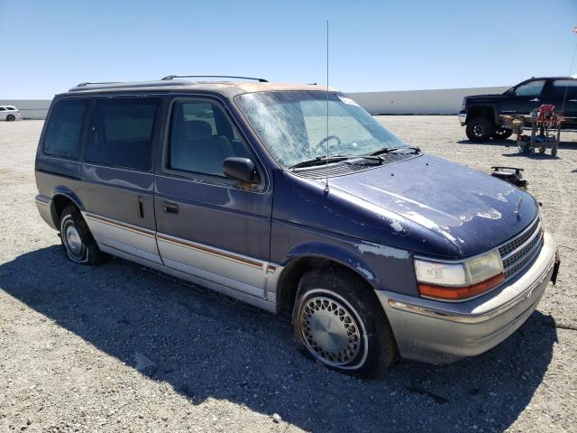 2P4GH55R3PR164348 - 1993 PLYMOUTH VOYAGER LE BLUE photo 4